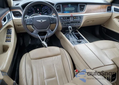 2017 Genesis G80 Base z USA, uszkodzony, nr VIN KMHGN4JE7HU176299